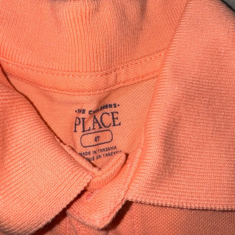 The Children’s Place Boys Orange Pique Polo Shirt Size 4T